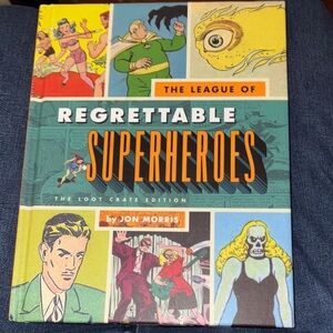 The League of Regrettable Superheroes Book Loot Crate Edition